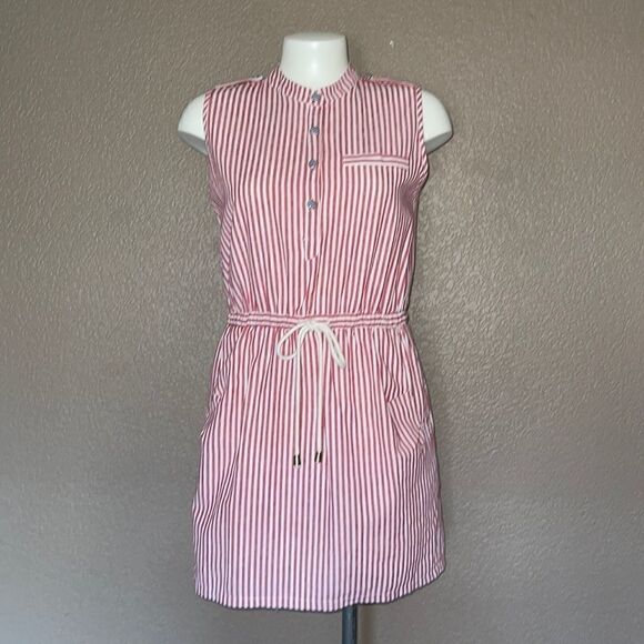 Kling red and white striped dress size 3 - Picture 1 of 8